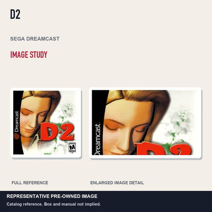 Representative pre-owned D2 (Sega Dreamcast), full image and detail.