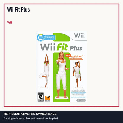 Representative pre-owned Wii Fit Plus (Wii), minimal product layout.