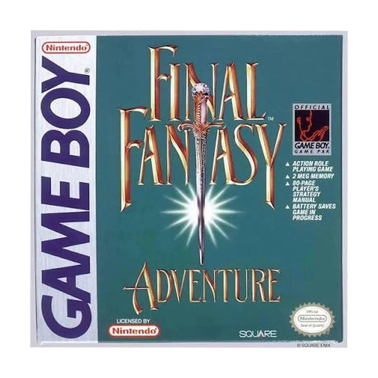 Representative pre-owned Final Fantasy Adventure (Game Boy), white product reference.
