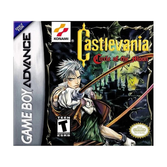 Representative pre-owned Castlevania Circle of the Moon (Game Boy Advance), white product reference.
