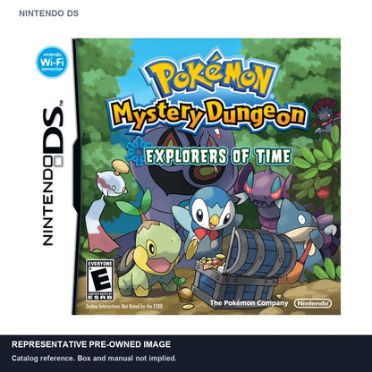 Representative pre-owned Pokemon Mystery Dungeon Explorers of Time (Nintendo DS), white product reference.