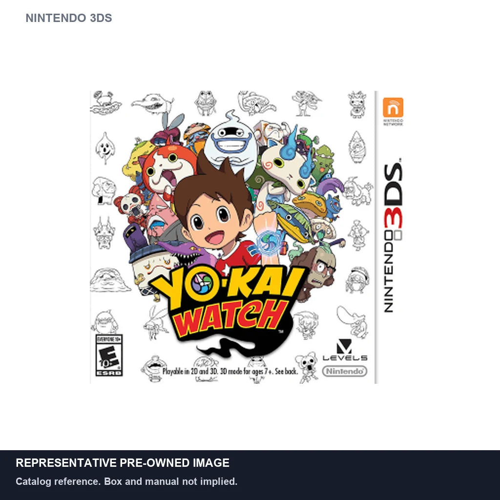 Representative pre-owned Yo-Kai Watch (Nintendo 3DS), white product reference.