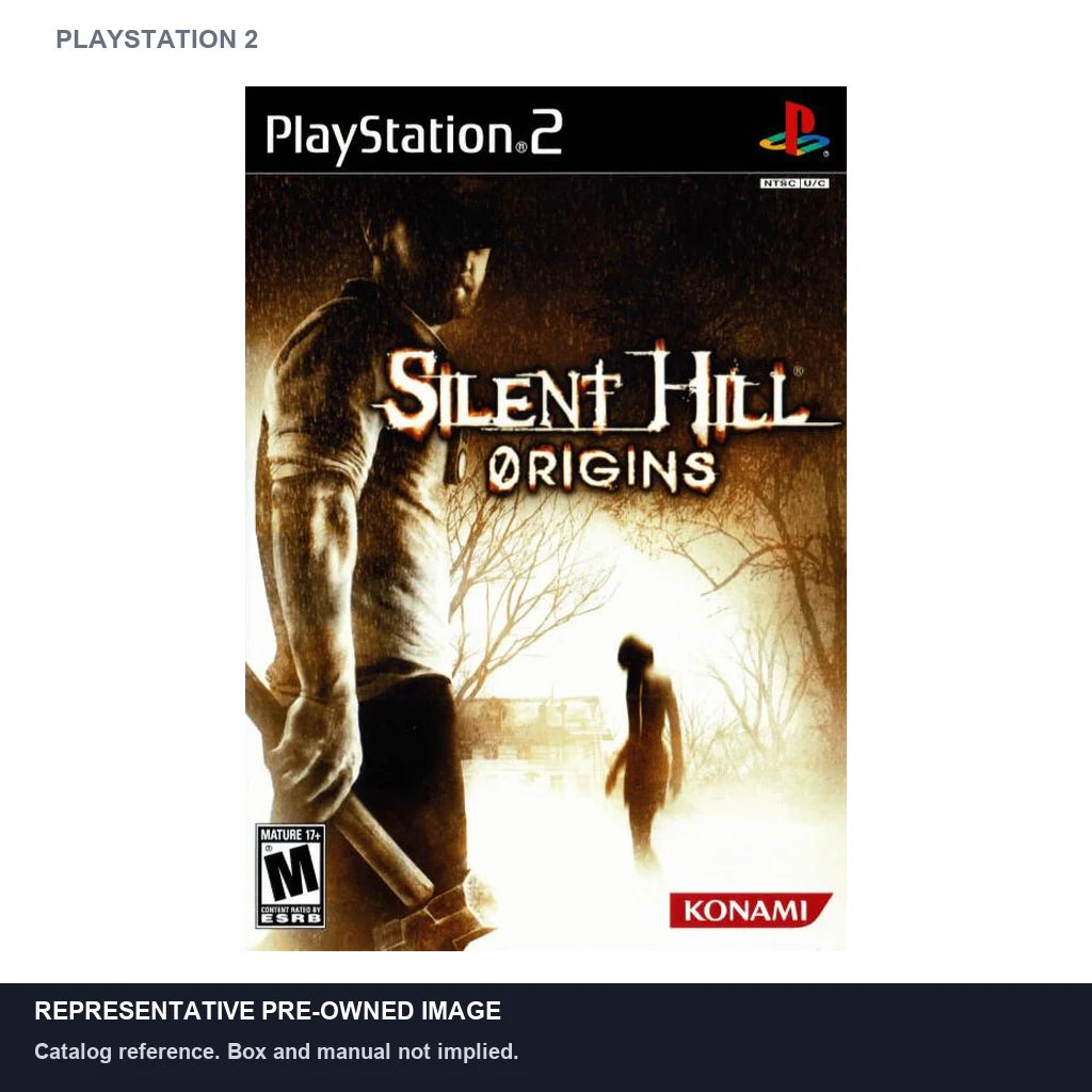 Representative pre-owned Silent Hill Origins (PlayStation 2), white product reference.