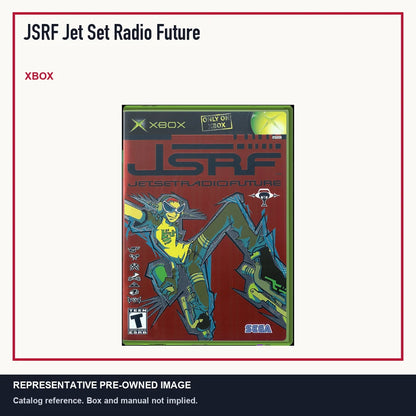 Representative pre-owned JSRF Jet Set Radio Future (Xbox), minimal product layout.