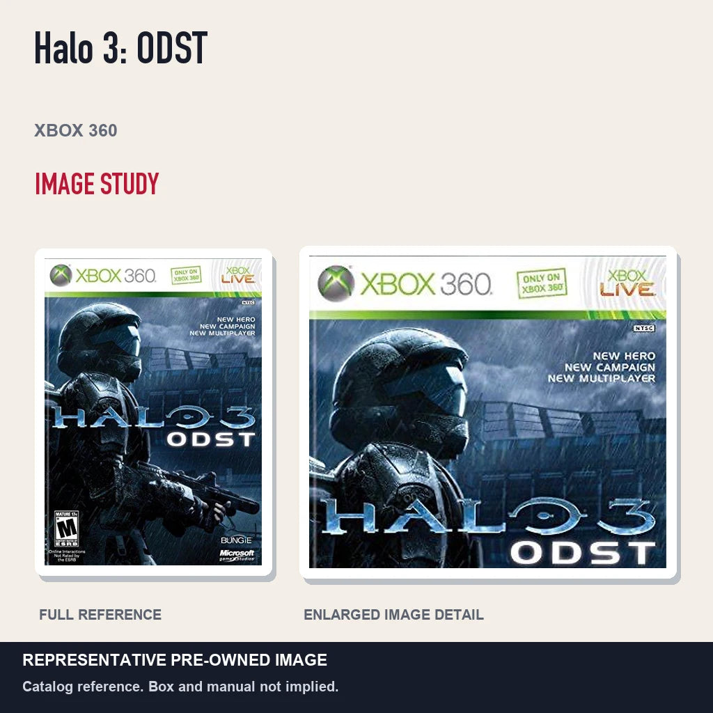 Representative pre-owned Halo 3: ODST (Xbox 360), full image and detail.