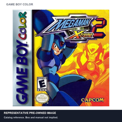 Representative pre-owned Mega Man Xtreme 2 (Game Boy Color), white product reference.