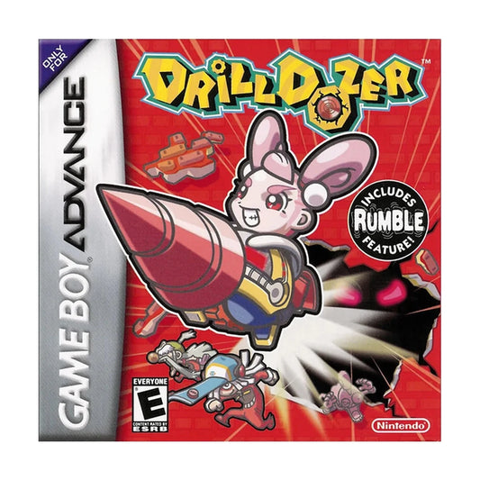 Representative pre-owned Drill Dozer (Game Boy Advance), white product reference.
