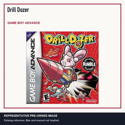 Representative pre-owned Drill Dozer (Game Boy Advance), minimal product layout.