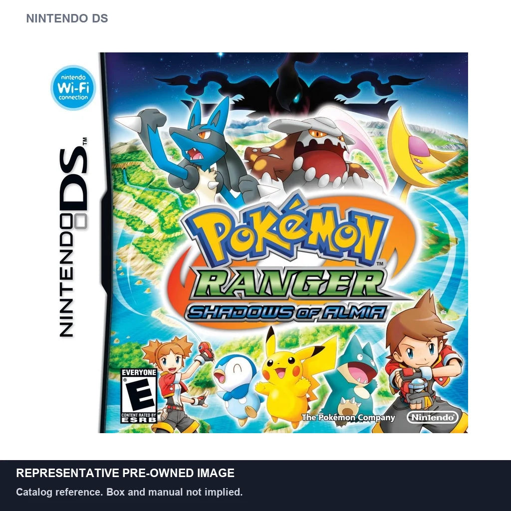 Representative pre-owned Pokemon Ranger Shadows of Almia (Nintendo DS), white product reference.