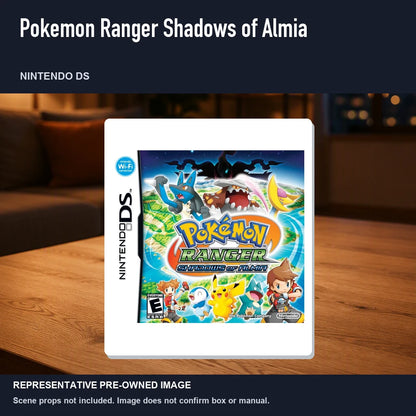 Representative pre-owned Pokemon Ranger Shadows of Almia (Nintendo DS), product image in a styled room scene.