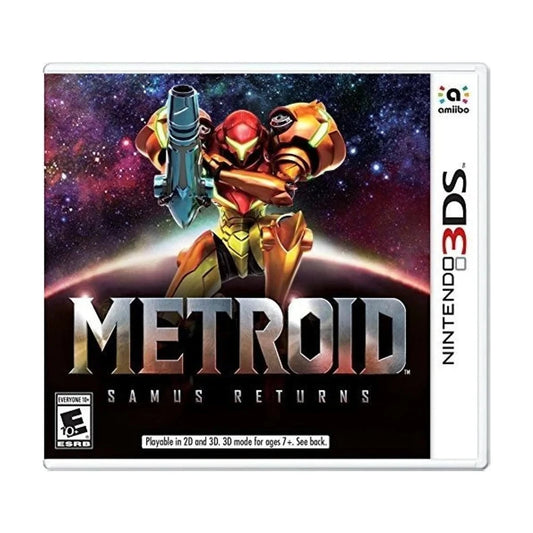 Representative pre-owned Metroid Samus Returns (Nintendo 3DS), white product reference.