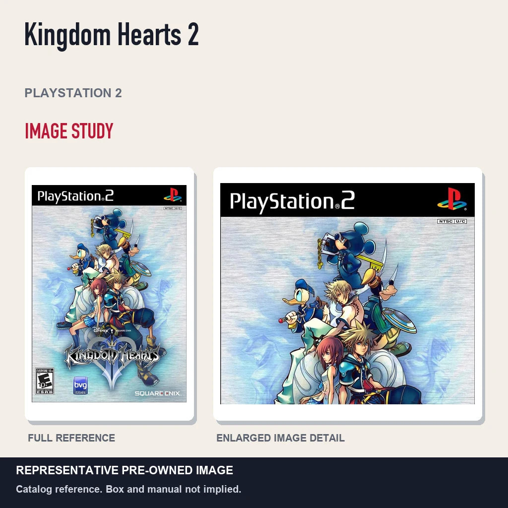 Representative pre-owned Kingdom Hearts 2 (PlayStation 2), full image and detail.