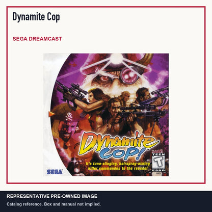 Representative pre-owned Dynamite Cop (Sega Dreamcast), minimal product layout.
