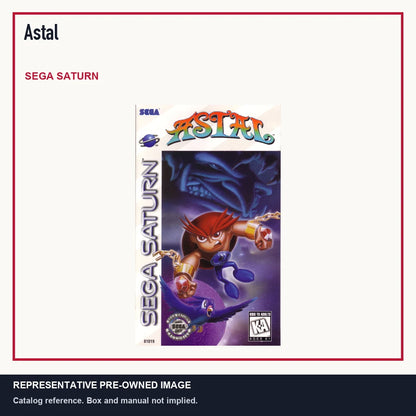 Representative pre-owned Astal (Sega Saturn), minimal product layout.