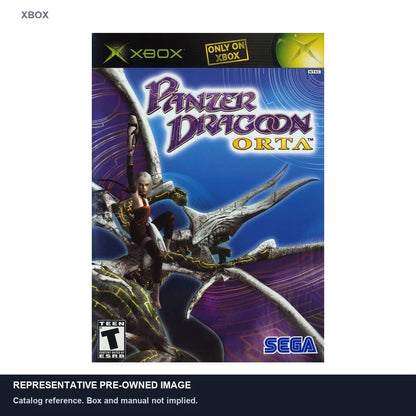 Representative pre-owned Panzer Dragoon Orta (Xbox), white product reference.