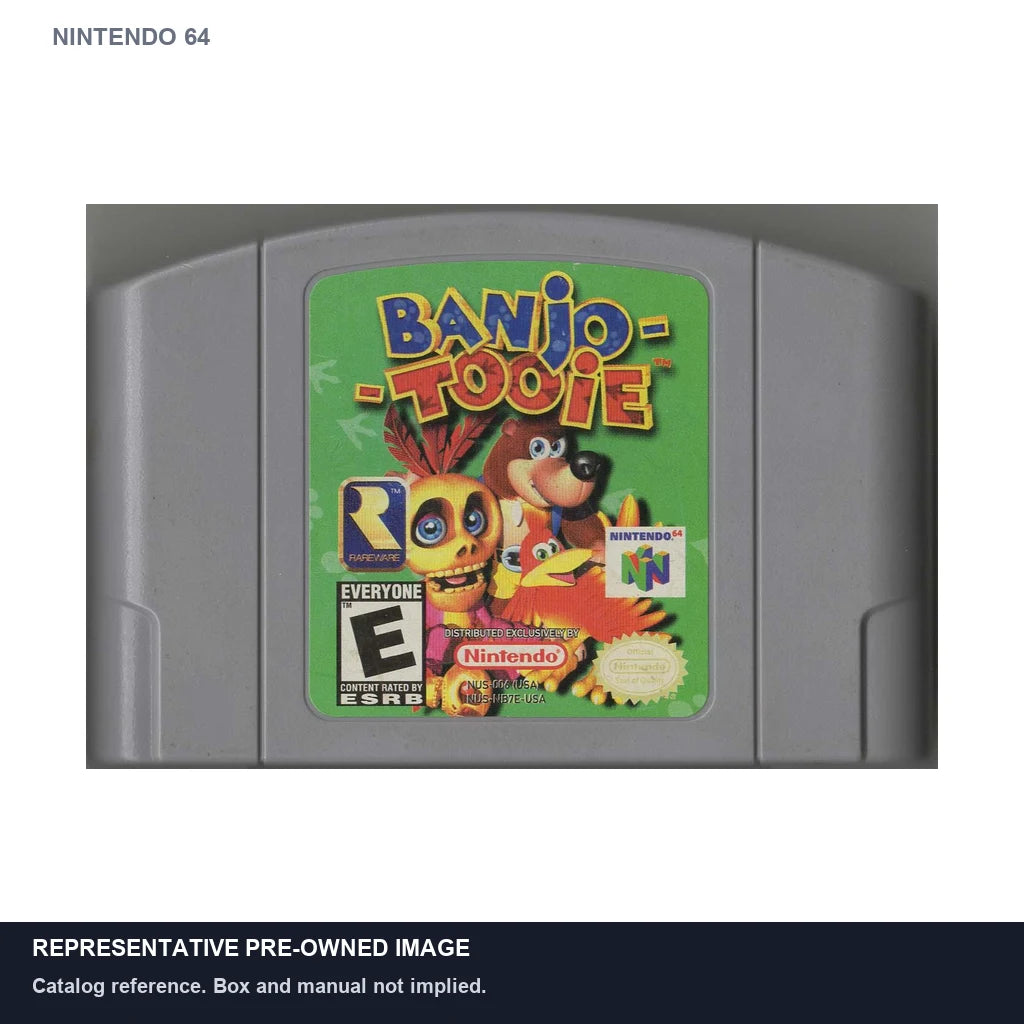 Representative pre-owned Banjo-Tooie (Nintendo 64), white product reference.