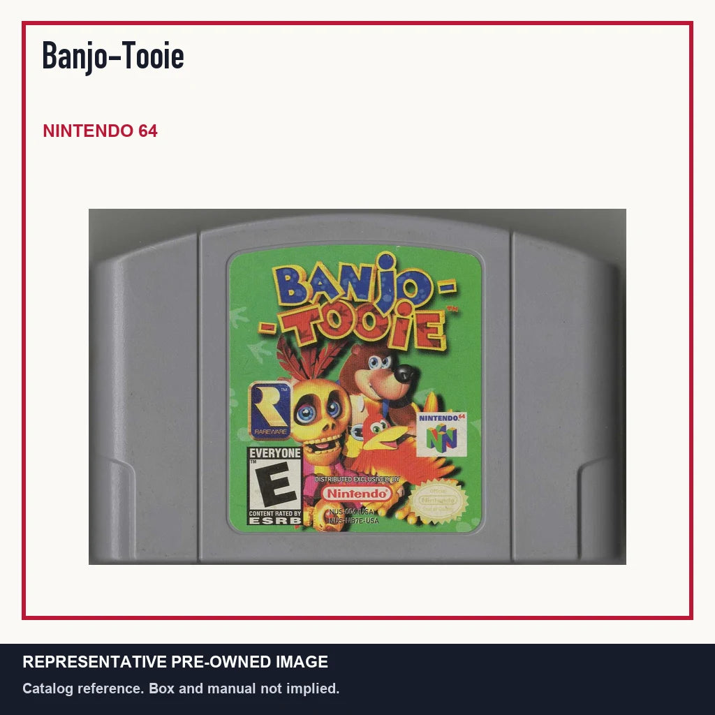 Representative pre-owned Banjo-Tooie (Nintendo 64), minimal product layout.