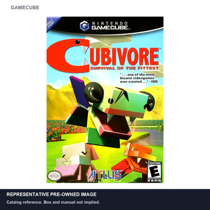 Representative pre-owned Cubivore (GameCube), white product reference.