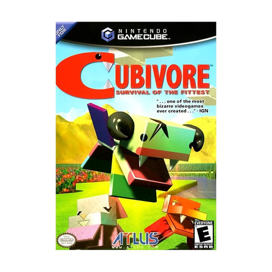 Representative pre-owned Cubivore (GameCube), white product reference.