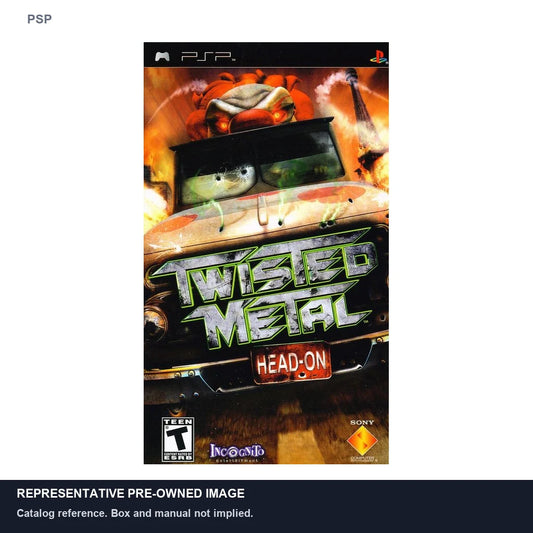 Representative pre-owned Twisted Metal Head On (PSP), white product reference.