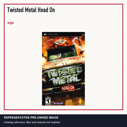 Representative pre-owned Twisted Metal Head On (PSP), minimal product layout.