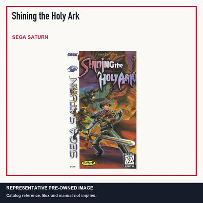 Representative pre-owned Shining the Holy Ark (Sega Saturn), minimal product layout.