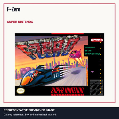 Representative pre-owned F-Zero (Super Nintendo), minimal product layout.