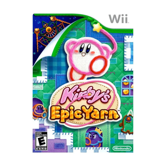 Representative pre-owned Kirby's Epic Yarn (Wii), white product reference.