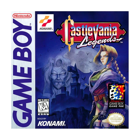 Representative pre-owned Castlevania Legends (Game Boy), white product reference.
