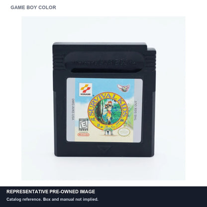 Representative pre-owned Survival Kids (Game Boy Color), white product reference.