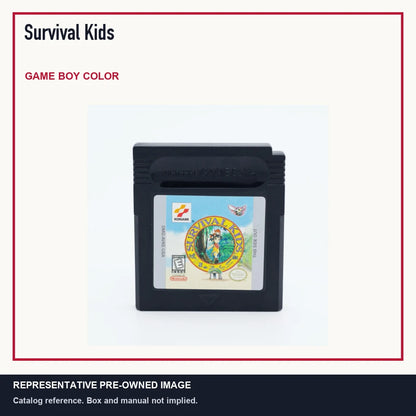 Representative pre-owned Survival Kids (Game Boy Color), minimal product layout.