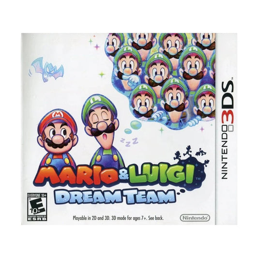 Representative pre-owned Mario and Luigi: Dream Team (Nintendo 3DS), white product reference.