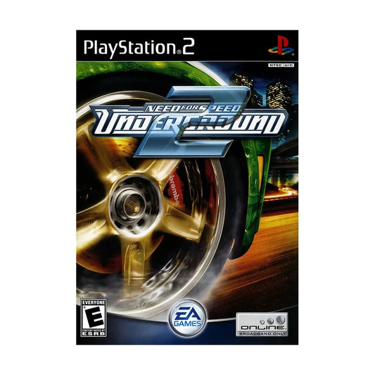 Representative pre-owned Need for Speed Underground 2 (PlayStation 2), white product reference.