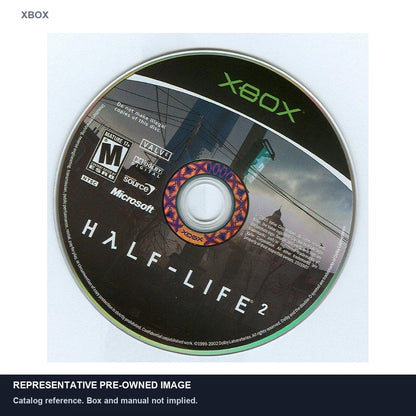 Representative pre-owned Half-Life 2 (Xbox), white product reference.