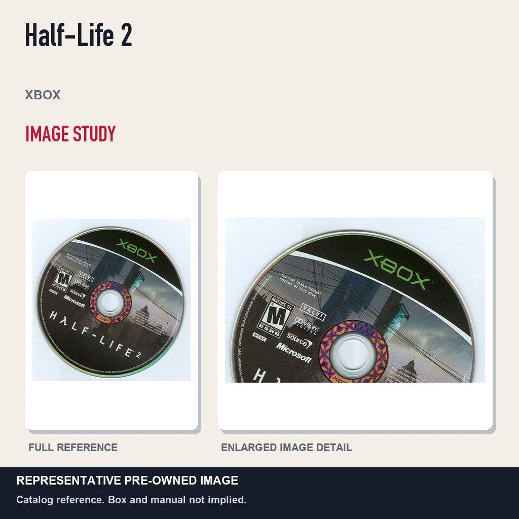 Representative pre-owned Half-Life 2 (Xbox), full image and detail.