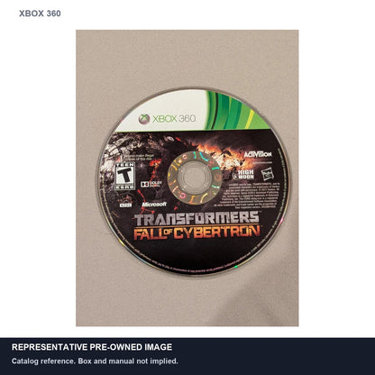 Representative pre-owned Transformers: Fall Of Cybertron (Xbox 360), white product reference.