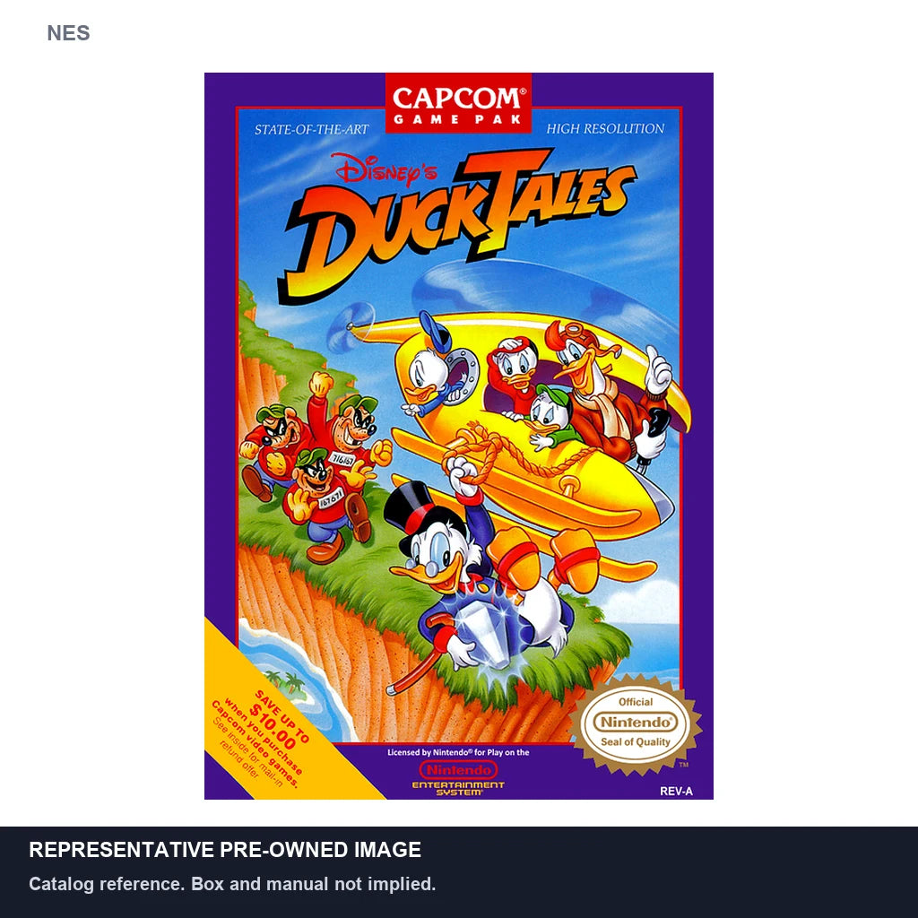 Representative pre-owned Duck Tales (NES), white product reference.