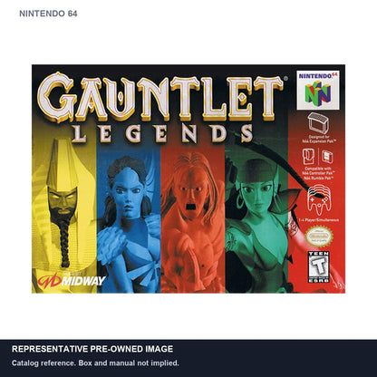 Representative pre-owned Gauntlet Legends (Nintendo 64), white product reference.