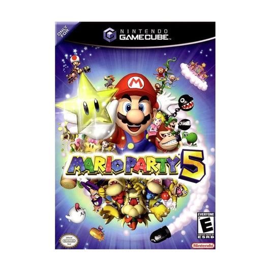 Representative pre-owned Mario Party 5 (GameCube), white product reference.