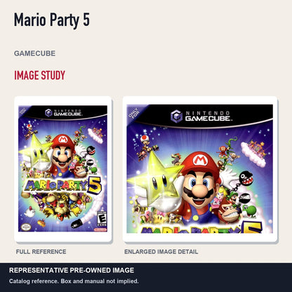 Representative pre-owned Mario Party 5 (GameCube), full image and detail.