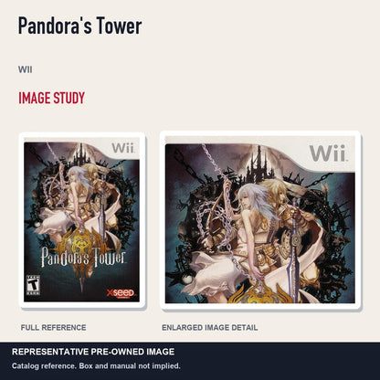 Representative pre-owned Pandora's Tower (Wii), full image and detail.