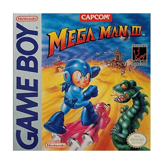Representative pre-owned Mega Man 3 (Game Boy), white product reference.