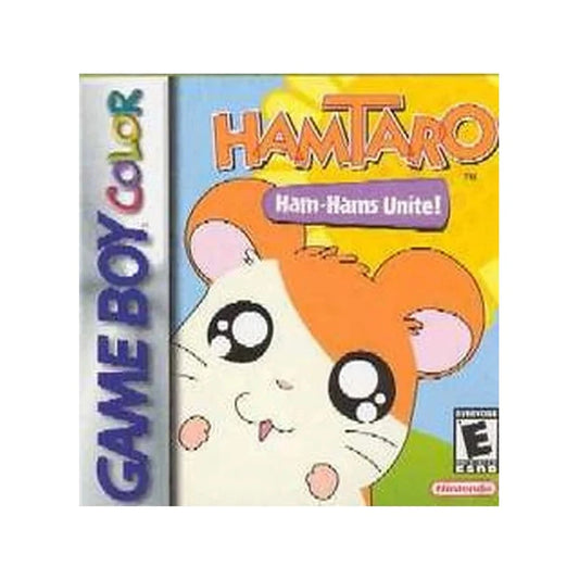 Representative pre-owned Hamtaro Ham-Hams Unite! (Game Boy Color), white product reference.