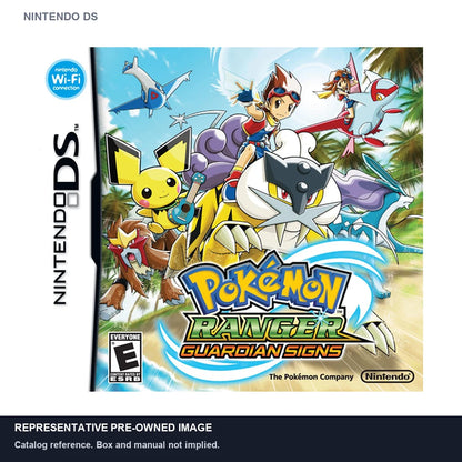 Representative pre-owned Pokemon Ranger: Guardian Signs (Nintendo DS), white product reference.
