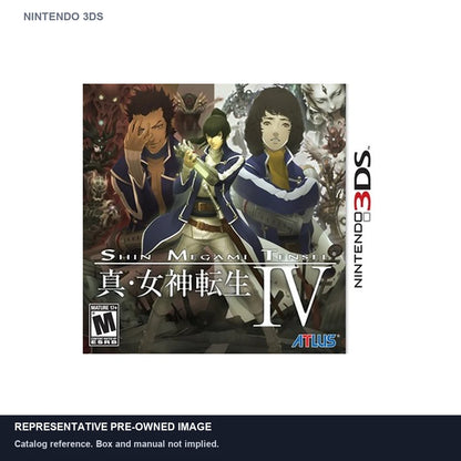 Representative pre-owned Shin Megami Tensei IV (Nintendo 3DS), white product reference.