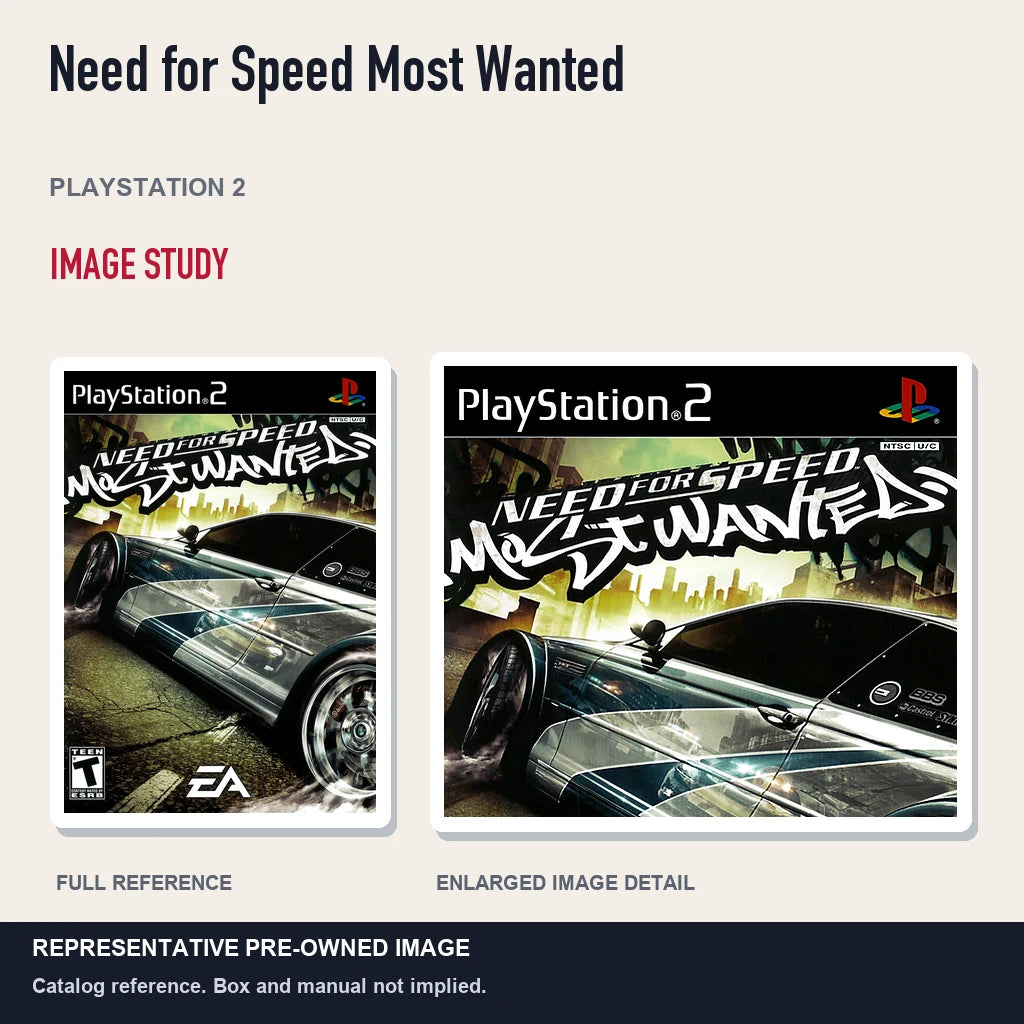 Representative pre-owned Need for Speed Most Wanted (PlayStation 2), full image and detail.