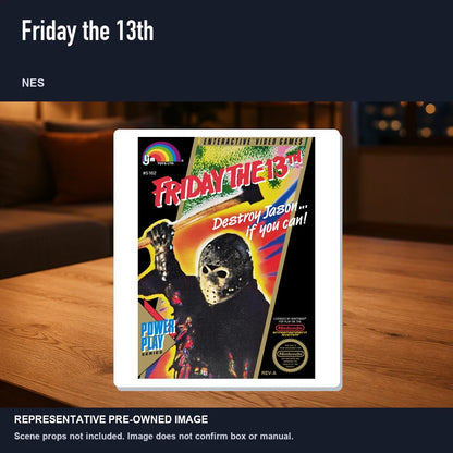 Representative pre-owned Friday the 13th (NES), product image in a styled room scene.