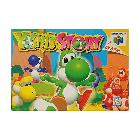 Representative pre-owned Yoshi's Story (Nintendo 64), white product reference.