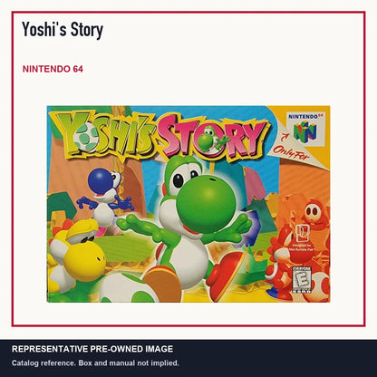 Representative pre-owned Yoshi's Story (Nintendo 64), minimal product layout.