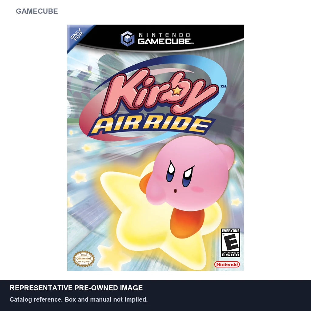 Representative pre-owned Kirby Air Ride (GameCube), white product reference.